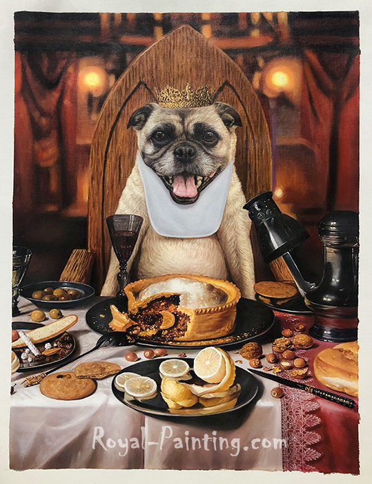 Customized Oil Painting For Pet